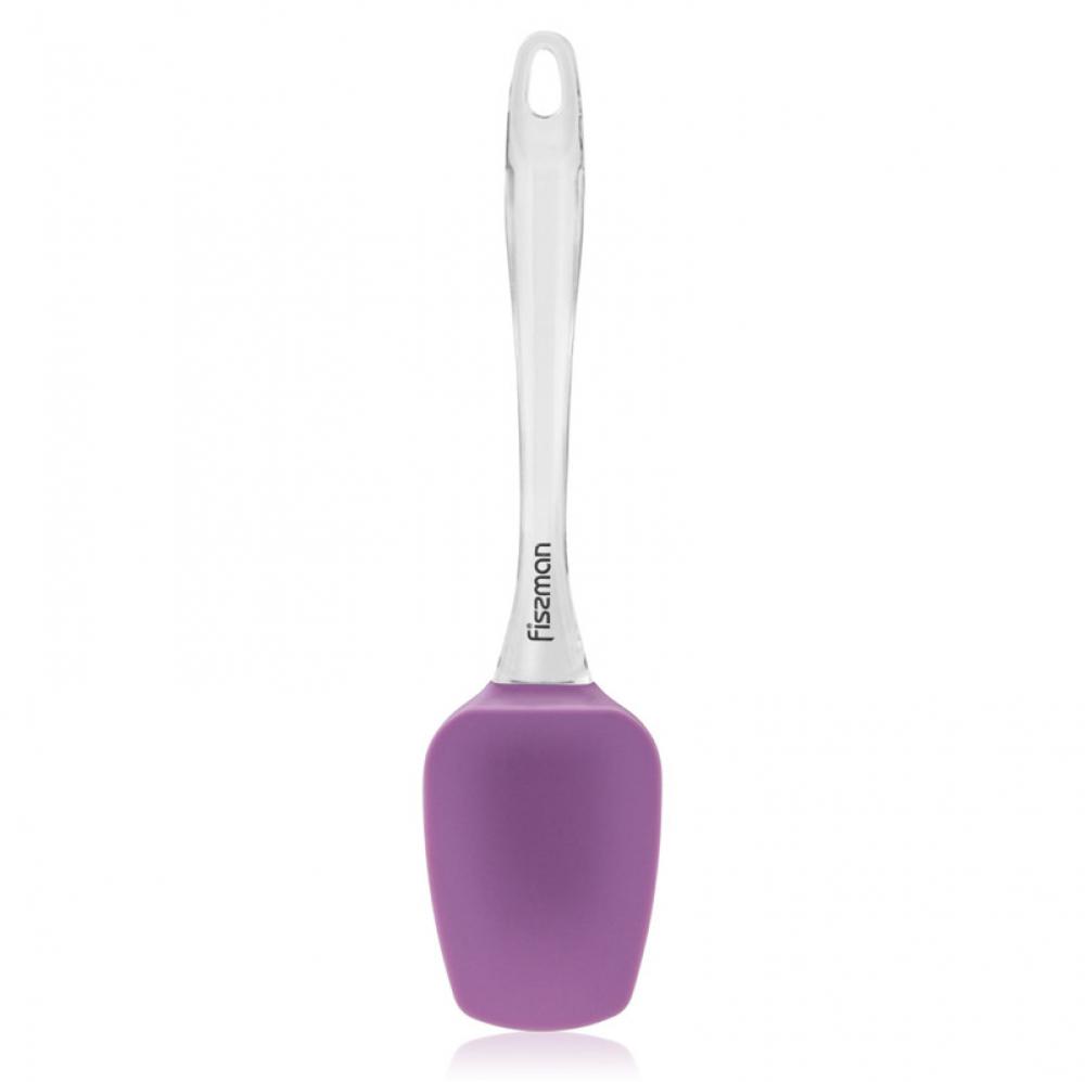 Fissman Spatula With Handle Purple\/Clear 25x8cm guasha tool stainless steel manual scraping massager physical therapy skin care tool for myofascial release tissue mobilization