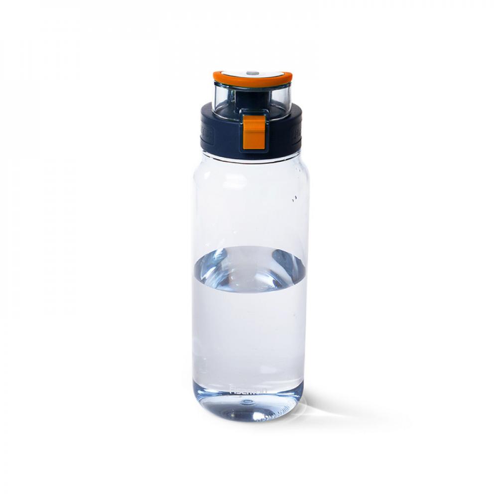 Water Bottle 840ml For Kids BPA Free Non-Toxic Orange mdzf sweethome 900ml 600ml glass water bottle portable lemon juice bottle leak proof travel drinking bottle with storage bag