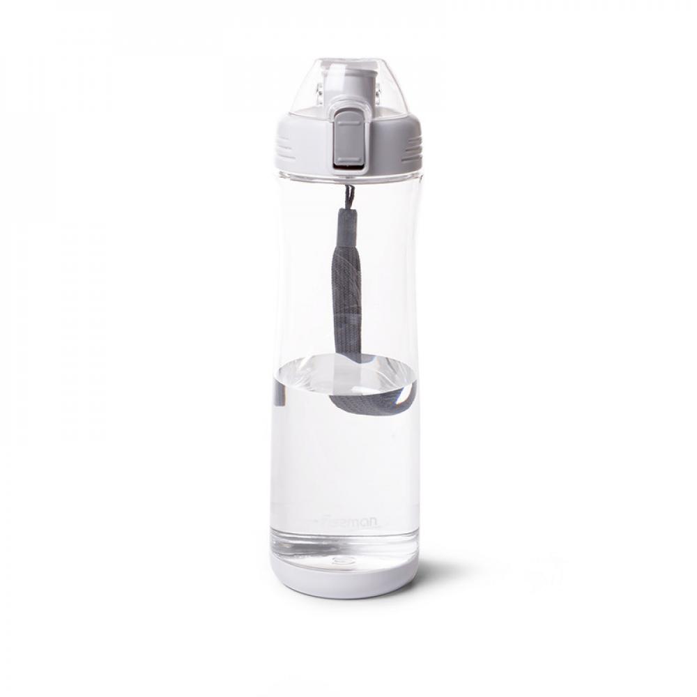 цена Fissman Water Bottle 630ml For Kids BPA Free Non-Toxic White