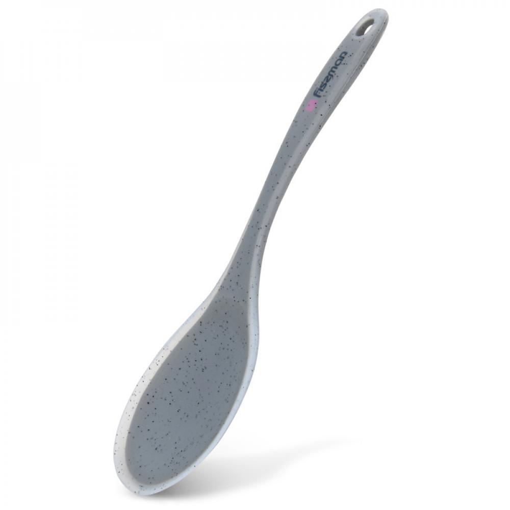 Fissman Serving Spoon Mauris Grey 30cm (Nylon + Silicone) fissman turner mauris grey 33cm nylon silicone