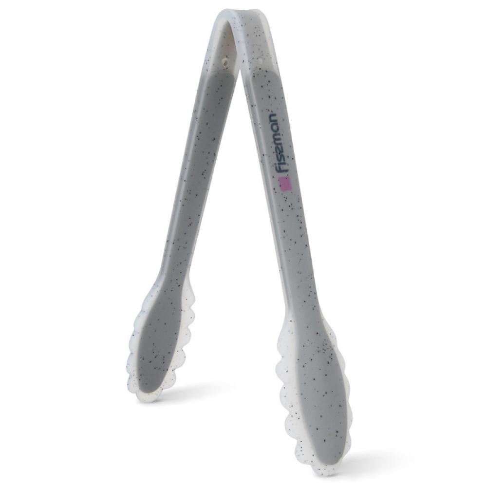 Fissman Tongs Mauris Grey 23cm (Nylon + Silicone + Stainless Steel)