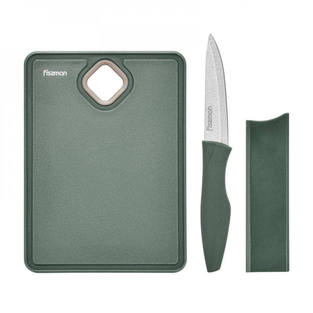 Fissman Set Of Knife With Small Cutting Board Chef's Gadgets Chefs Gadgets