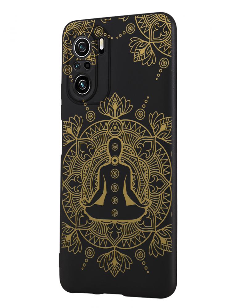 Protective Case Cover for Xiaomi Poco F3 Meditation