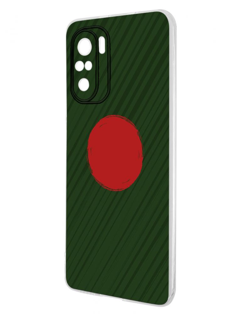 Protective Case Cover for Xiaomi Poco F3 Flag of Bangladesh