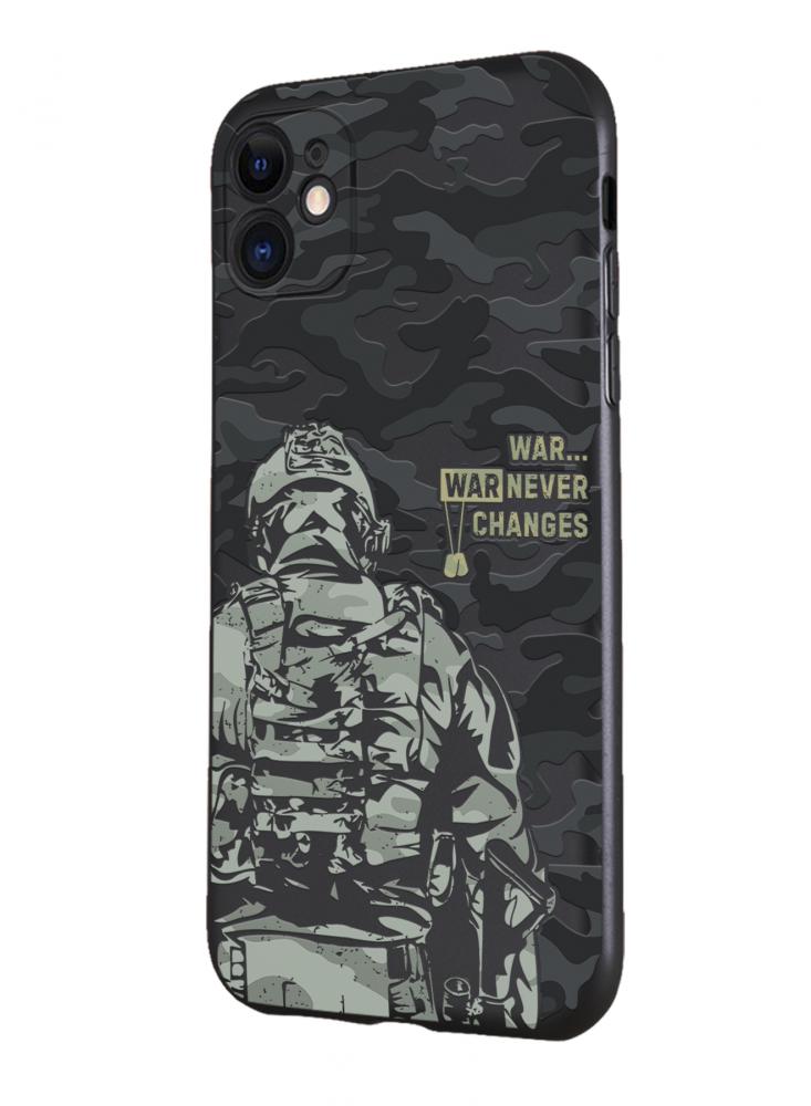 Protective Case Cover for Apple iPhone 11 War never changes