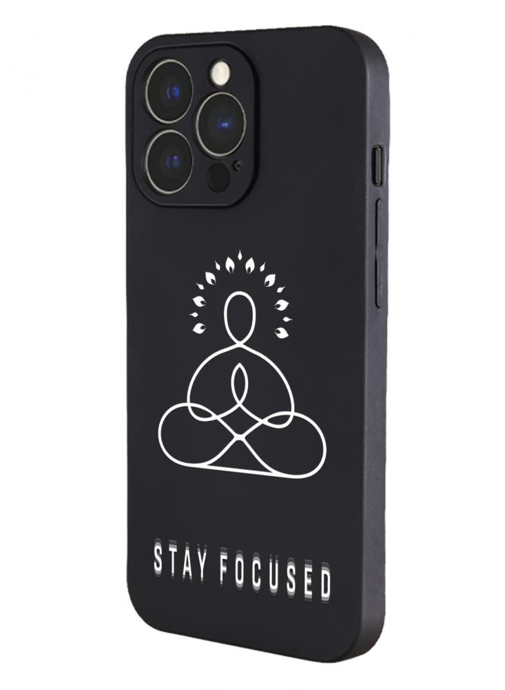 Protective Case Cover for Apple iPhone 13 Pro Stay focused