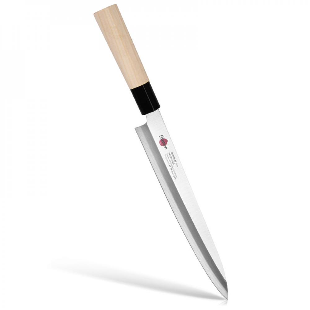 Fissman 9.5 Yanagiba Knife SAMURAI HANZO 24 Cm(steel AUS-8) small label cutting dies knife die metal cutting scrapbook process card die manual carbon steel die