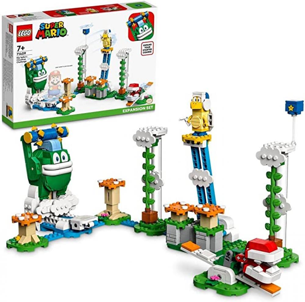LEGO 71409 Big Spike’s Cloudtop Challenge Expansion Set super mario pull back car luigi