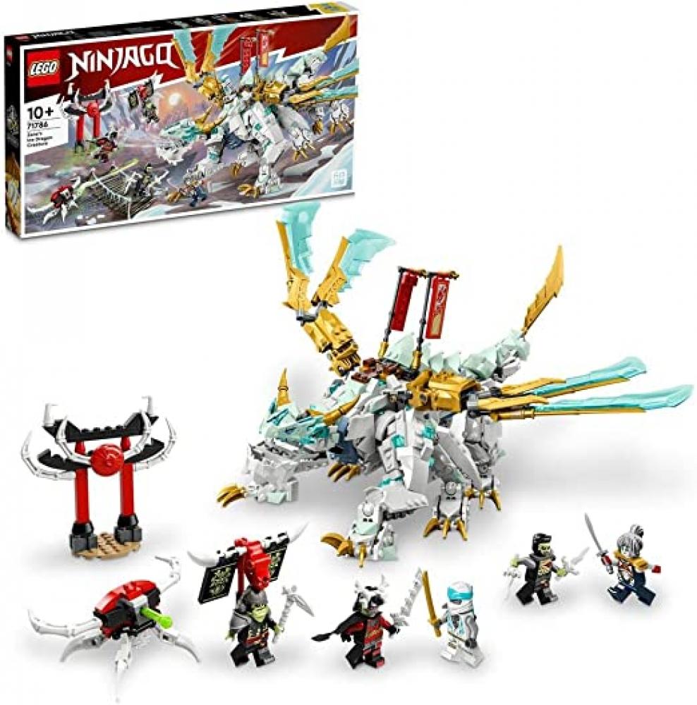 LEGO 71786 Ninjago Zane’s Ice Dragon Creature lego 71760 jay’s thunder dragon evo