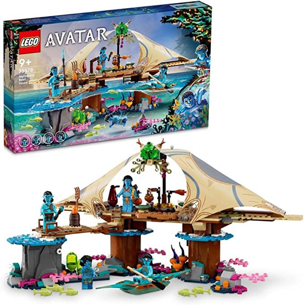 LEGO 75578 Avatar The Reef of Metkayina doctor play toy set with wheel carry case for kids boys