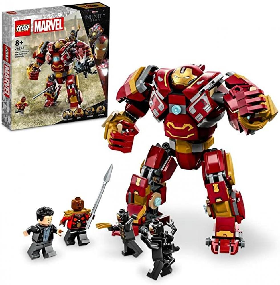 LEGO 76247 The Hulkbuster: The Battle of Wakanda игровой набор kindi kids 50146 ea minis collectable ferris wheel and rainbow kate posable bobble head figurine