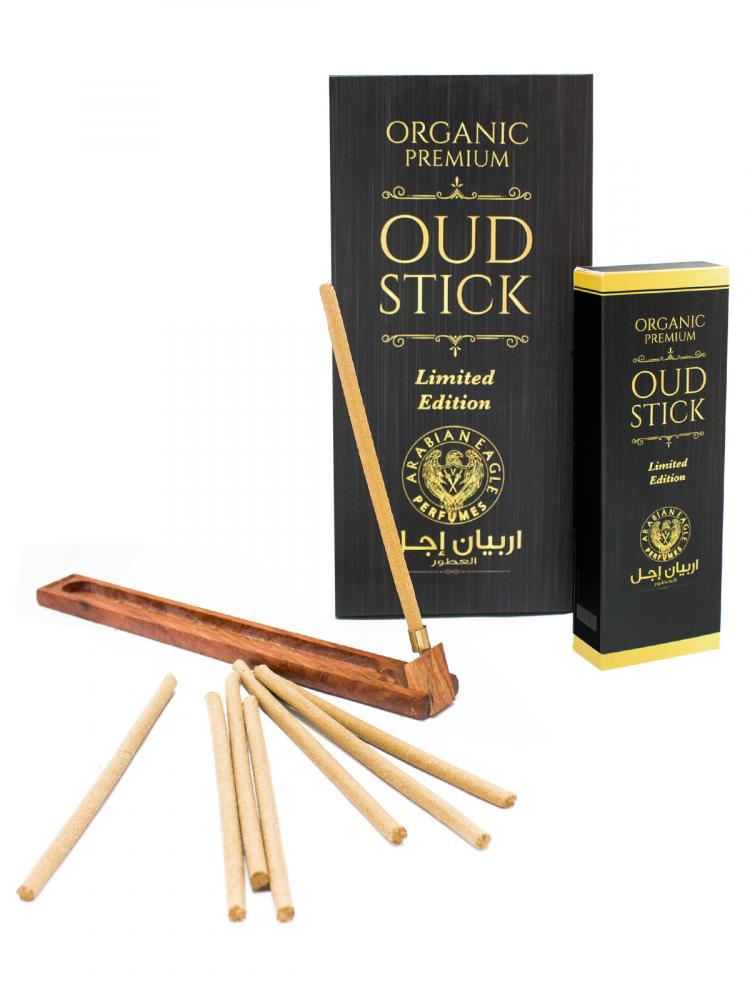 Arabian Eagle Organic Premium Oud Incense Sticks Limited Edition For Unisex 6MM Set incense