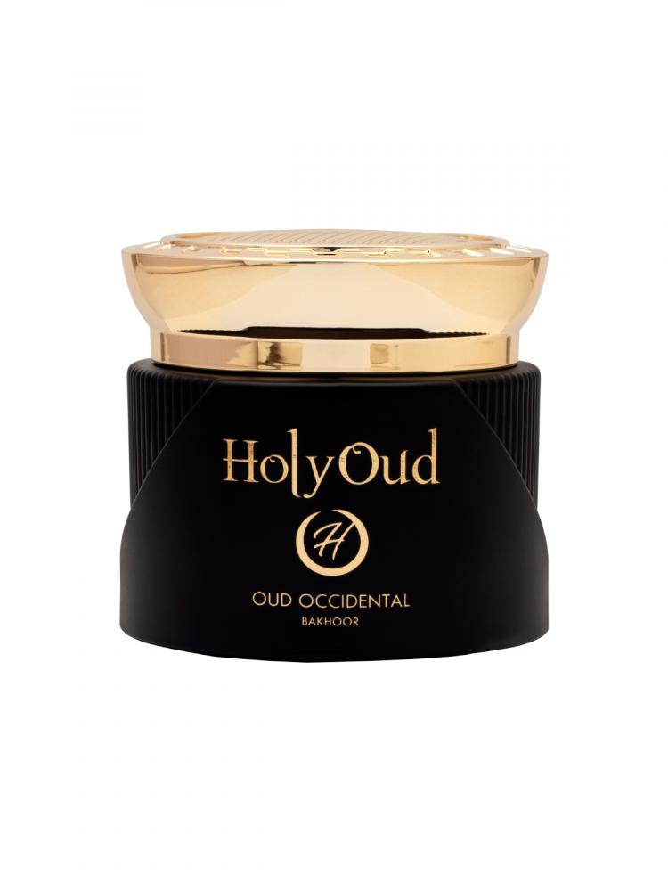 Holy Oud Bakhoor Oud Occidental Authentic Arabic Incense Chips 80 g bakhoor oud agarwood incense wood chips cones wood sandal incense room fragrance aromatic for home