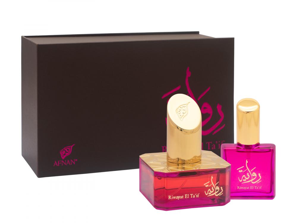 Afnan Riwayat El Taif Eau De Parfum 50ML + 20ML Set for Women fresh line blue jasmine body set