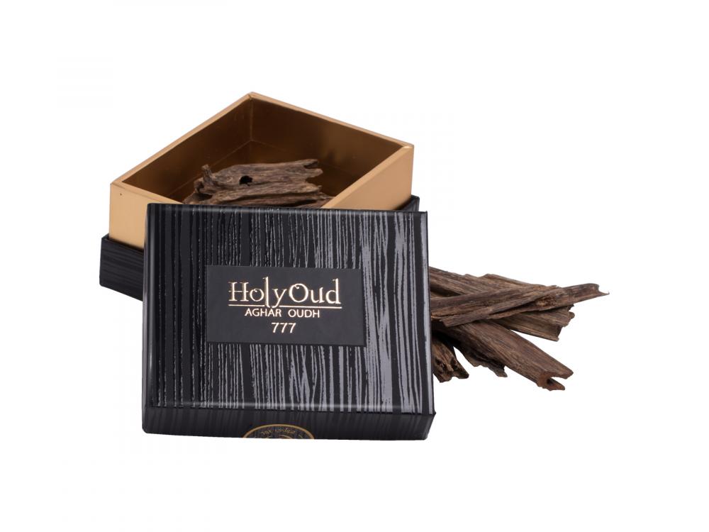 Holy Oud Aghar Oud 777 Perfumed Incense Sticks Agarwood 24GM arabian eagle organic premium oud intense incense sticks 6mm set