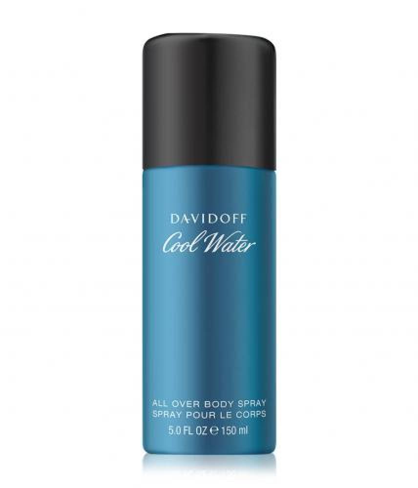 Davidoff Cool Water For Men Deo Spray 150ML men s spray deodorant deep dimension 48 hours anti perspirant protection 150ml