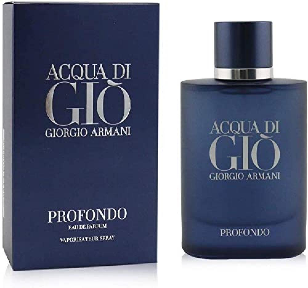 Armani Acqua Di Gio Profondo For Men Eau De Parfum armani acqua di gio absolu for men eau de parfum 75 ml