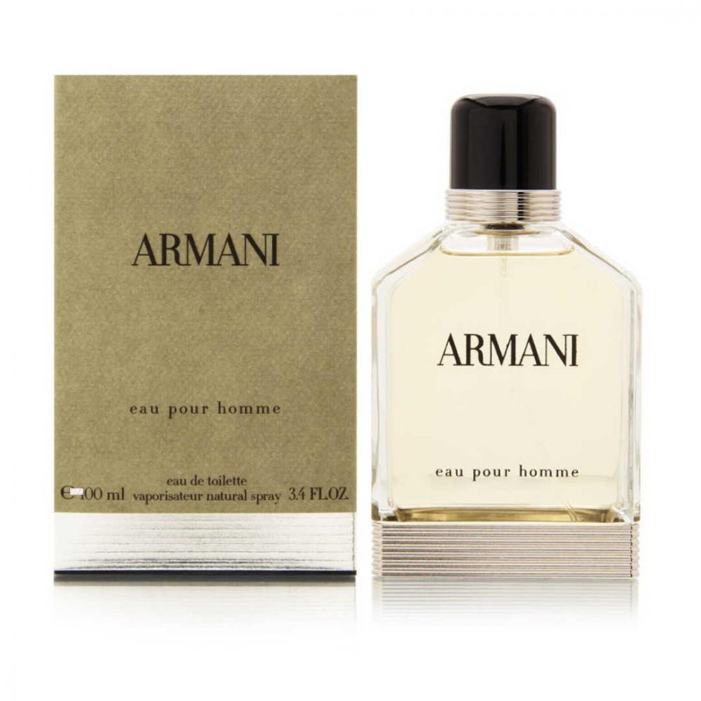 цена Armani Eau Pour Homme Eau De Toilette, 100 ml, For Men