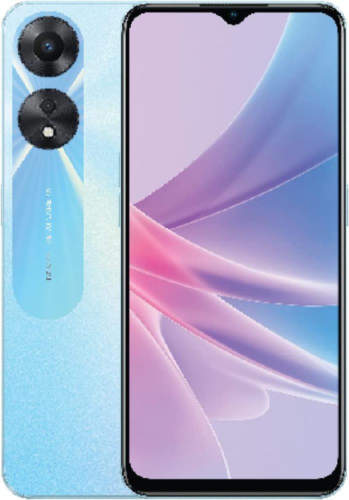 OPPO A78 5G Dual SIM 6.56 inches Smartphone, 128GB 8GB RAM, 5000mAh, Fingerprint and Face Recognition, 5G Android Phone, Glowing Blue 5 72 quality guaranteed touch glass for leagoo s8 lcd front touch glass digitizer panel with tools