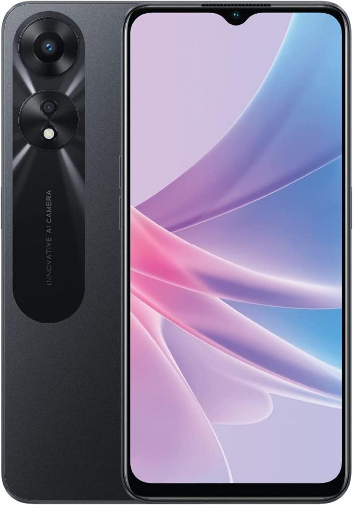 OPPO A78 5G Dual SIM 6.56 inches Smartphone, 128GB 8GB RAM, 5000mAh, Fingerprint and Face Recognition, 5G Android Phone, Glowing Black