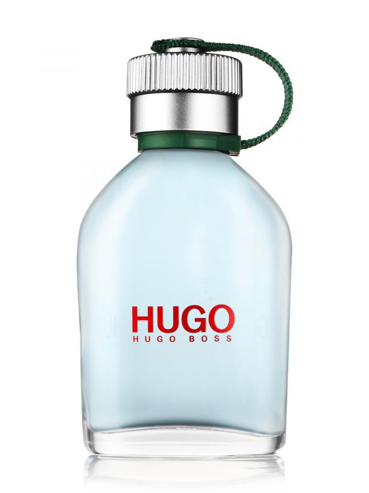 Hugo Boss Green M EDT 75ML sketches in lavender blue and green