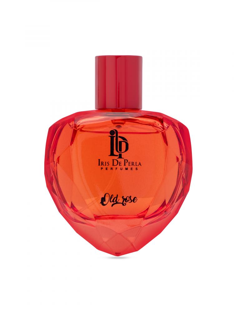 Iris De Perla Old Rose Eau De Parfum Amber Vanilla Fragrance For Men \& Women 60 ml