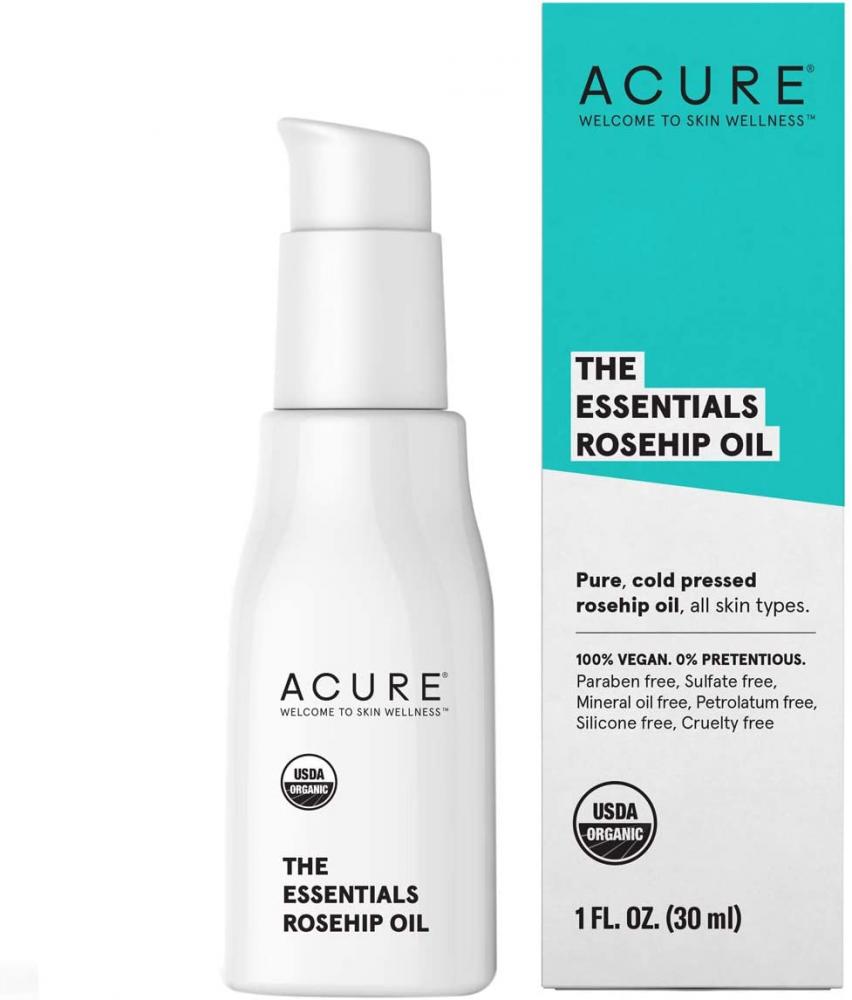 ACURE THE ESSENTIALS ROSEHIP OIL 30 ML цена и фото