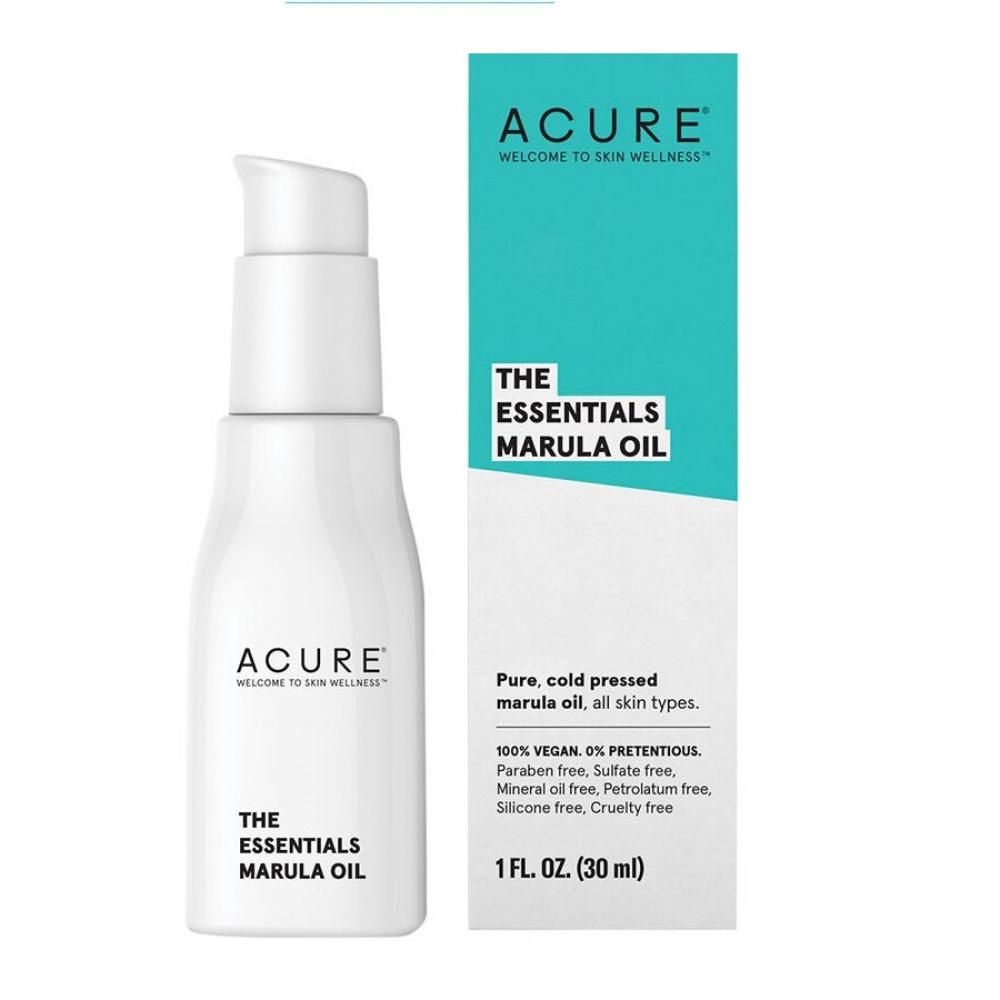 ACURE THE ESSENTIALS MARULA OIL 30 ML bio oil specialist skin care oil 60 ml white