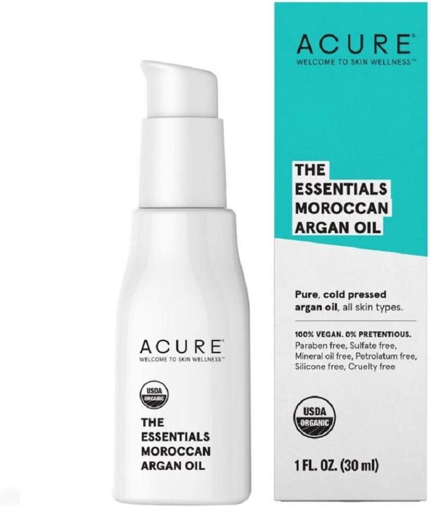 ACURE THE ESSENTIALS ARGAN OIL 30 ML bio oil specialist skin care oil 60 ml white