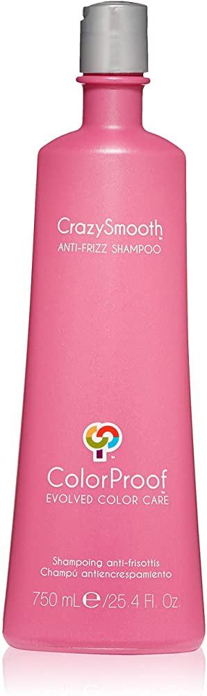 COLORPROOF CRAZY SMOOTH ANTI-FRIZZ SHAMPOO 750 ML colorproof signature blonde violet conditioner 750 ml