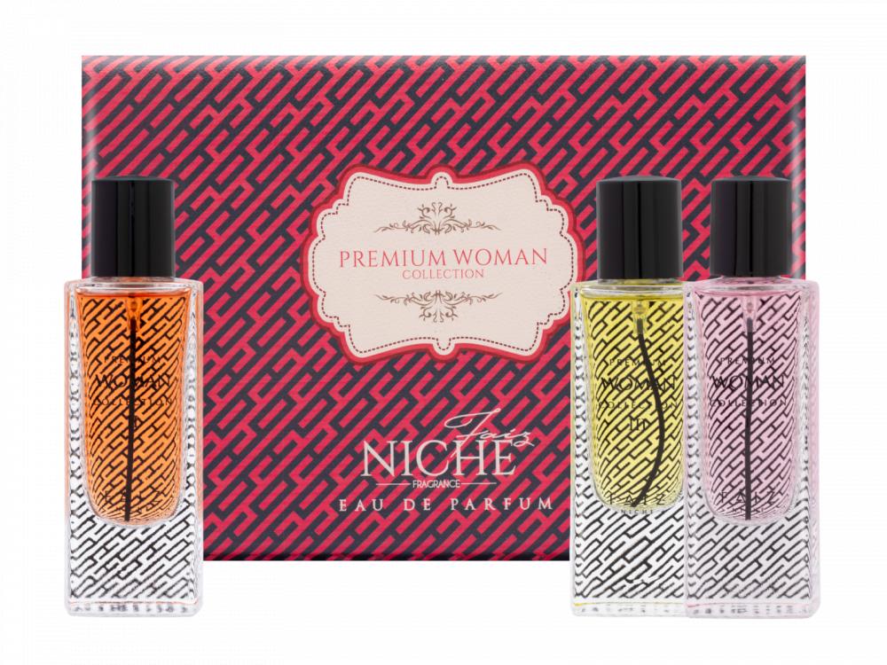 Faiz Niche Premium Woman Collection Perfume Gift Set for Women Eau De Parfum 3x60ml