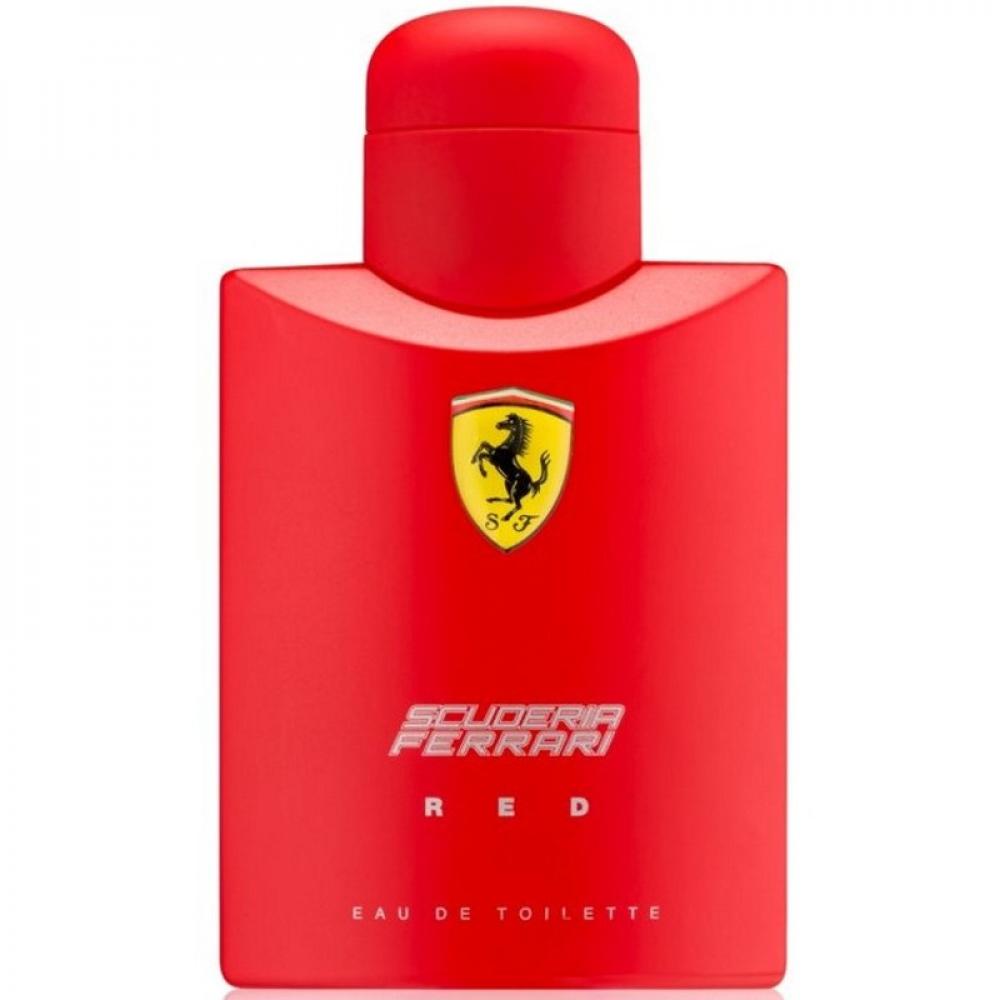 Ferrari Scuderia Red For men Eau De Toilette 125ML wood round the base of red sandalwood wood household act the role ofing is tasted vase of buddha handicraft furnishing articles