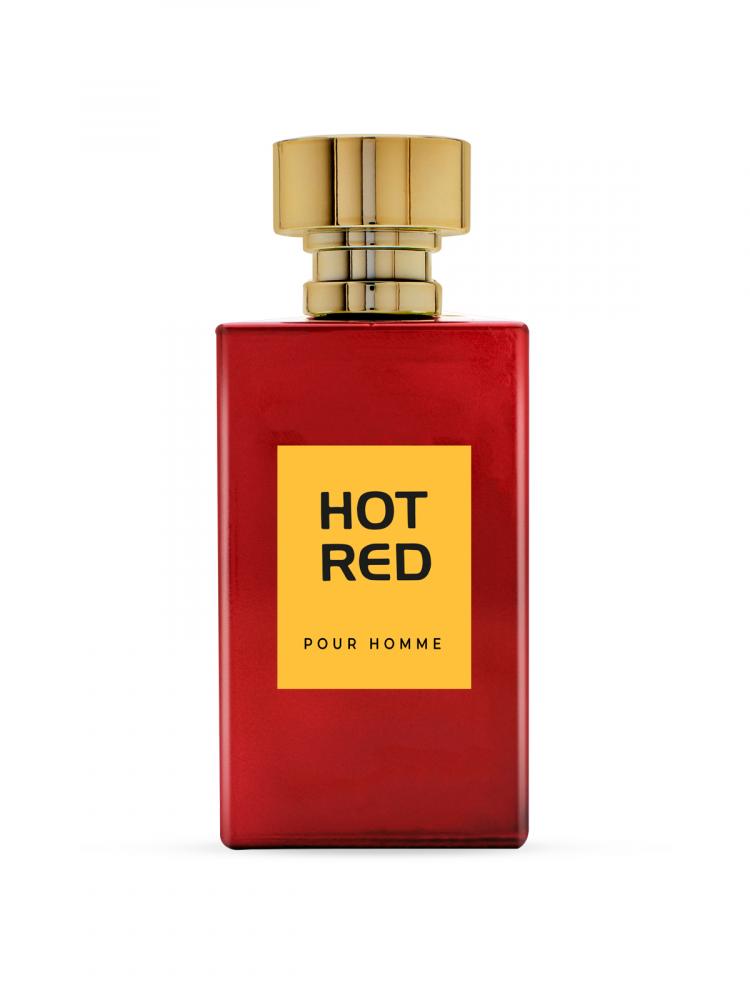 Leon Hector Hot Red Pour Homme Eau De Parfum Woody Spicy Fragrance For Men 100ML leon hector enclosure pour femme eau de parfum for women 100ml