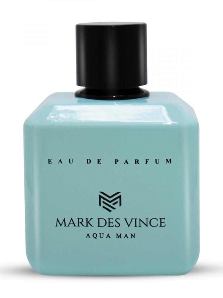Mark Des Vince Aqua Man For Men Eau De Parfum Long Lasting Fragrance Woody Aromatic Scent EDP 100 ml