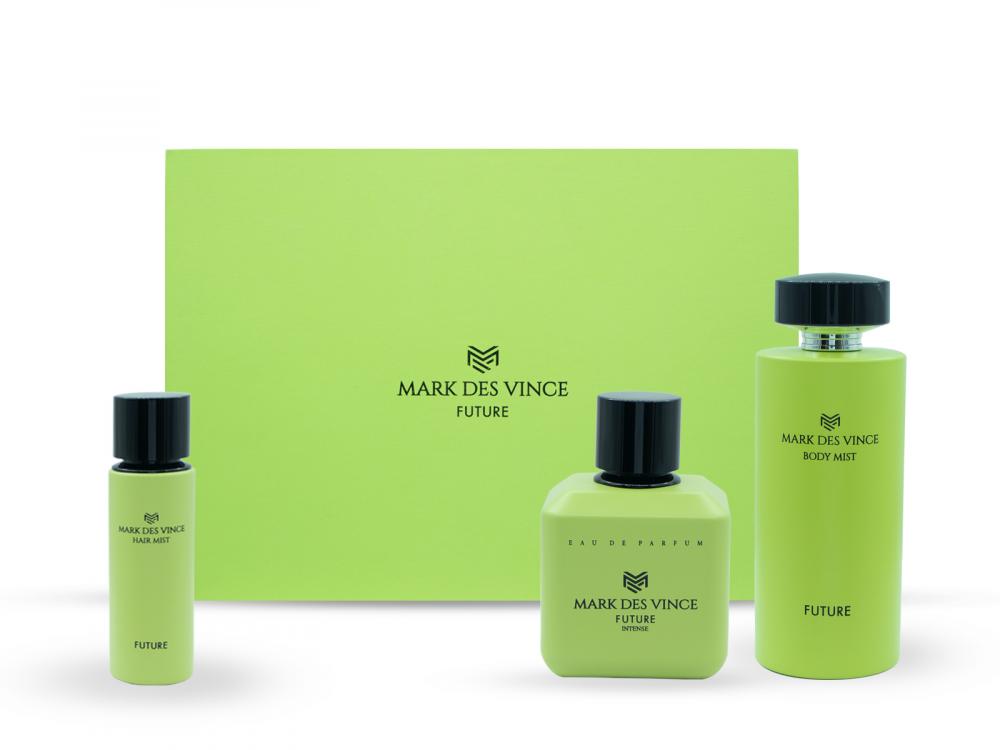 mark des vince sweet dust for unisex eau de parfum 100 ml Mark Des Vince Future For Unisex Eau De Parfum Set 100 ml