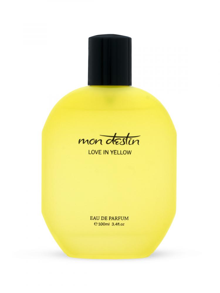 Mon Destin Love In Yellow Eau De Parfum For Women 100 ml mon destin night shadow eau de parfum for women and men 100 ml