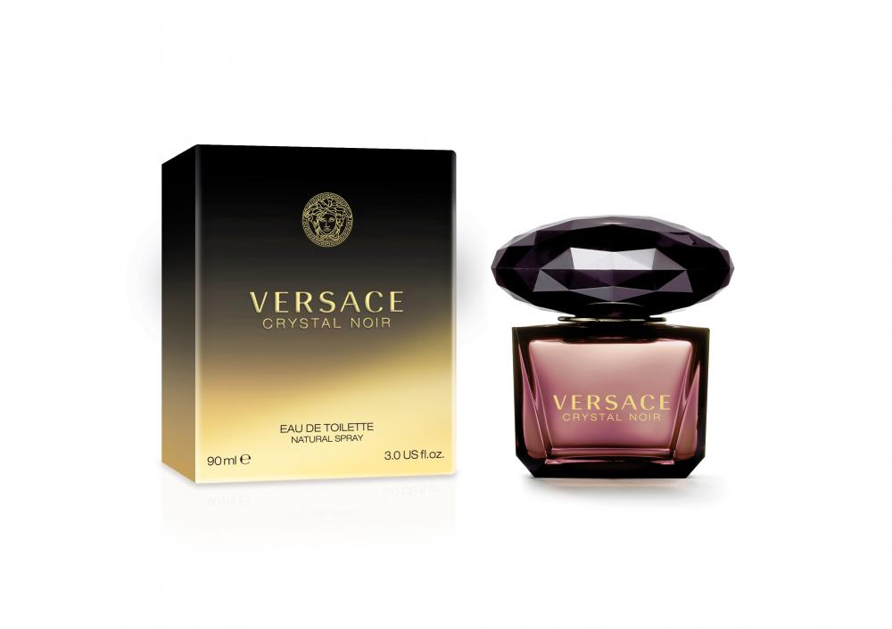 цена Versace Crystal Noir For Women Eau De Toilette 90ML