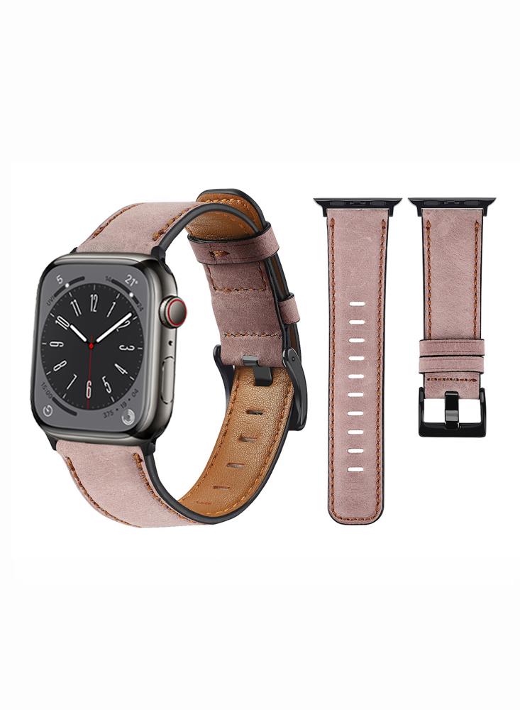 Perfii Retro Leather Replacement Band For Apple Watch 49\/45\/44\/42mm Series Ultra\/8\/7\/6\/5\/4\/SE original lehehe battery for apple iphone 5s 5gs 5c high quality replacement bateria 1560mah free tools gifts