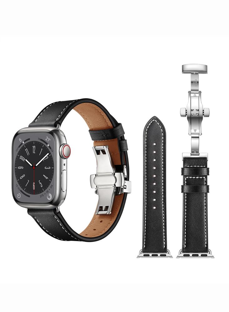 wowtiger white cowhide genuine leather belt for men high quality male brand ratchet automatic luxury belts cinturones hombre Perfii Genuine Leather Replacement Band For Apple Watch 49/45/44/42mm Series Ultra/8/7/6/5/4/SE