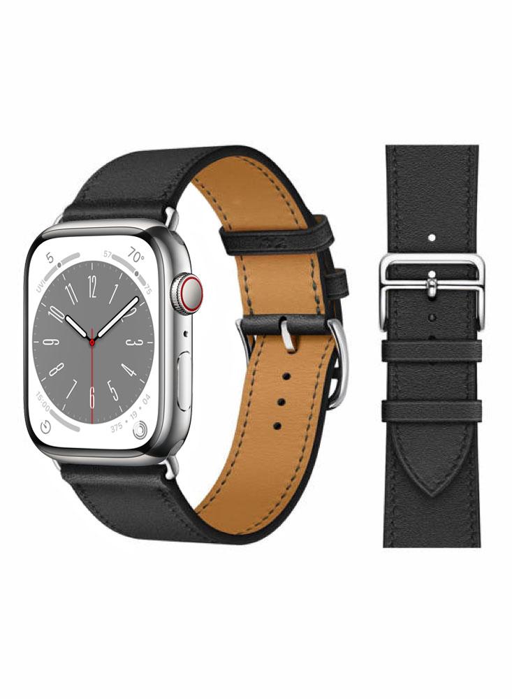 Perfii Genuine Leather Replacement Band For Apple Watch 49/45/44/42mm Series Ultra/8/7/6/5/4/SE pndme fashion genuine leather ladies handbag casual simple vintage high quality cowhide luxury women s shoulder messenger bags