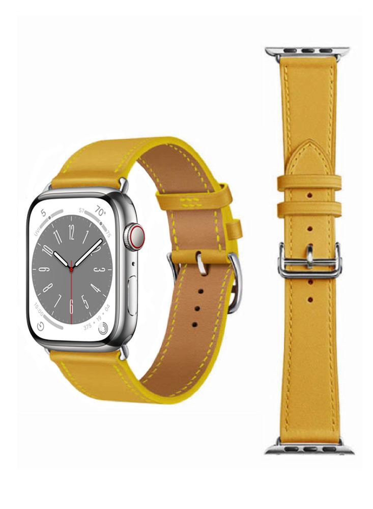 Perfii Genuine Leather Replacement Band For Apple Watch 41/40/38mm Series 8/7/6/5/4/SE smart watch men android phone bluetooth clock watch waterproof camera sim card smartwatch watch call bracelet watch women dz09