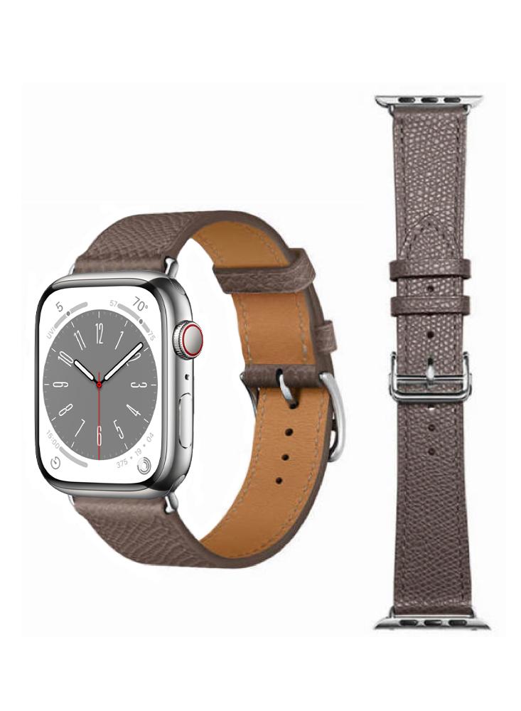 Perfii Genuine Leather Replacement Band For Apple Watch 41/40/38mm Series 8/7/6/5/4/SE genuine cow leather watchband vintage watch strap 20mm 22mm 24mm handmade rub color brown black watch bracelet accessories