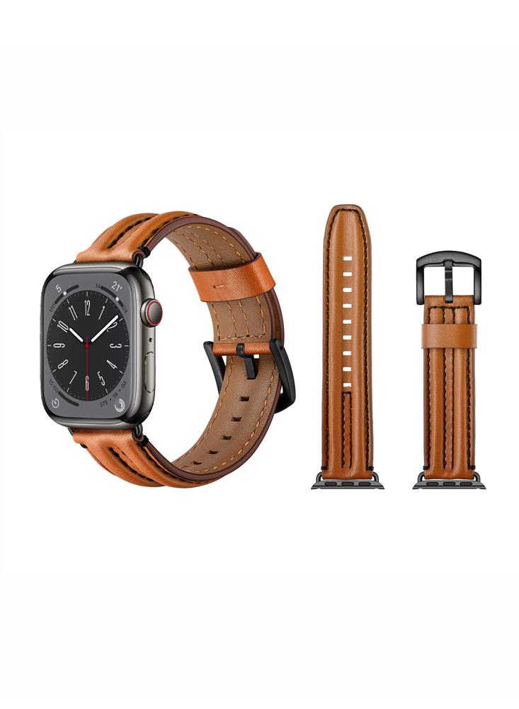Perfii Humped Leather Replacement Band For Apple Watch 49\/45\/44\/42mm Series Ultra\/8\/7\/6\/5\/4\/SE vigorously rubber band slingshot resin high precision flat leather slingshot professional fast bow outdoor special for hunting