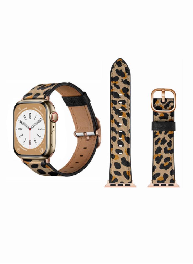 ladies watch leather strap analog quartz fashion temperament ladies watch leather strap elegant woman watch for ladies gift Perfii DS Leather Replacement Band For Apple Watch 49, 45, 44, 42 mm Series Ultra 8 7 6 5 4 SE