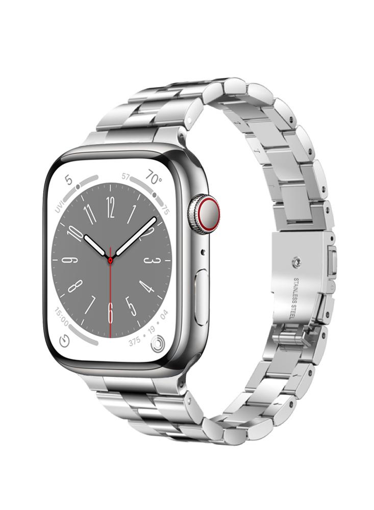 Perfii Stainless Steel Bracelet Triple Link Replacement Band for Apple Watch 49, 45, 44, 42 mm Series Ultra 8 7 6 SE 5 4 3 this is a link for re payment order $3 45