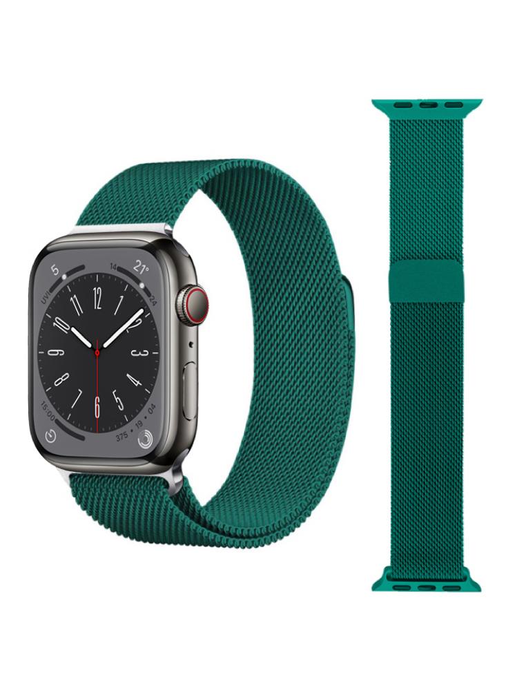 Perfii Milanese Replacement Band for Apple Watch 49, 45, 44, 42 mm Series Ultra 8 7 6 5 SE 4 3 stainless steel metal strap band for amazfit gtr 47 for xiaomi huami amazfit stratos 2 2s strap bracelet strap smart watch band