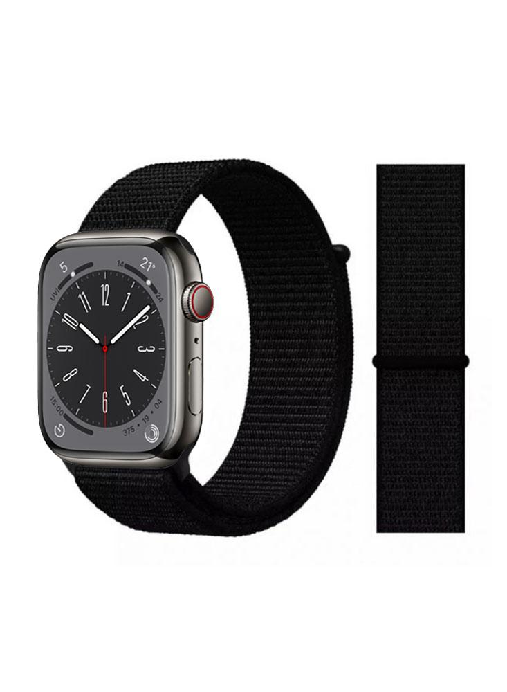new brand watchband 18 20 22 mm french troops parachute bag nato watch band strap elastic nylon black silver gold buckle Perfii Nylon Loop Replacement Band for Apple Watch 49, 45, 44, 42 mm Series Ultra 8 7 6 SE 5 4 3