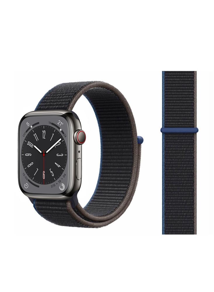 Perfii Nylon Loop Replacement Band for Apple Watch 49\/45\/44\/42mm Series Ultra\/8\/7\/6\/SE\/5\/4\/3 rees anuschka the curated closet discover your personal style and build your dream wardrobe