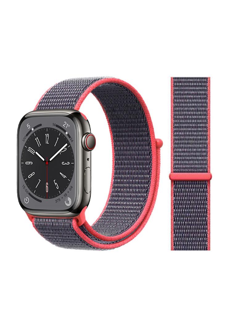 Perfii Nylon Loop Replacement Band For Apple Watch 41\/40\/38mm Series 8\/7\/6\/SE\/5\/4\/3