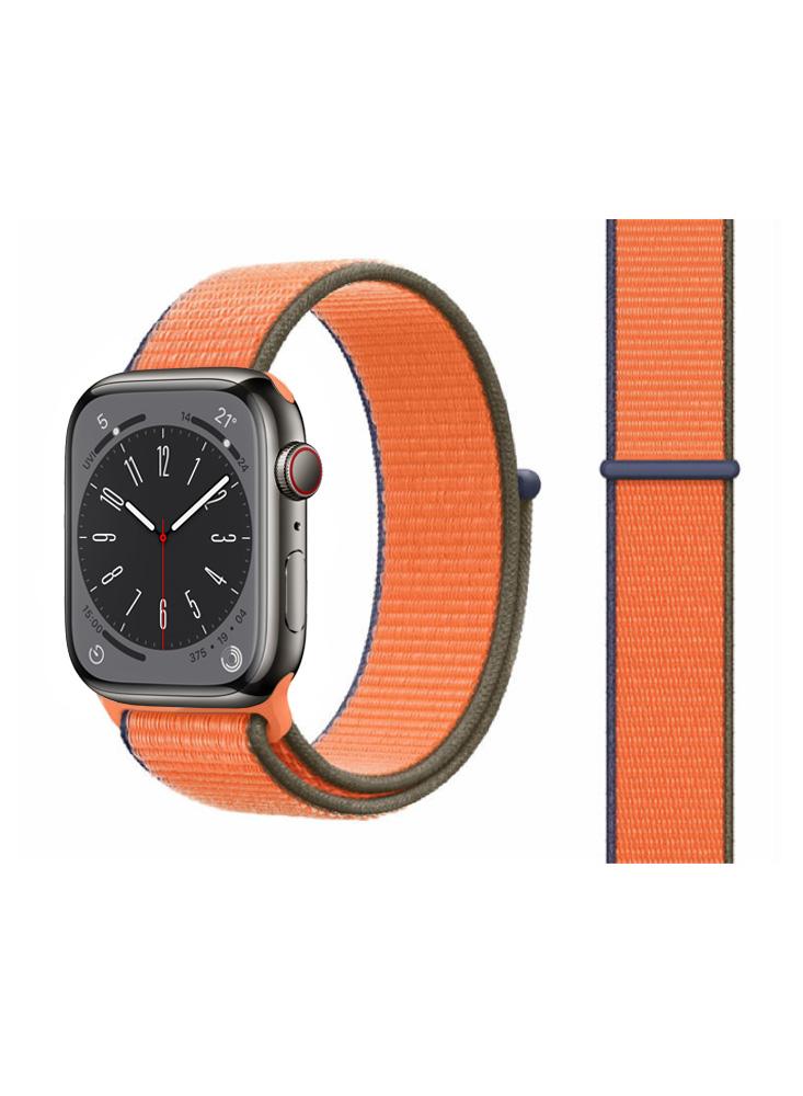 Perfii Nylon Loop Replacement Band For Apple Watch 41\/40\/38mm Series 8\/7\/6\/SE\/5\/4\/3 original replacement watch battery bl s3 for lg g watch r w110 w150 bl s3 smart watch rechargable batteries 410mah with tools
